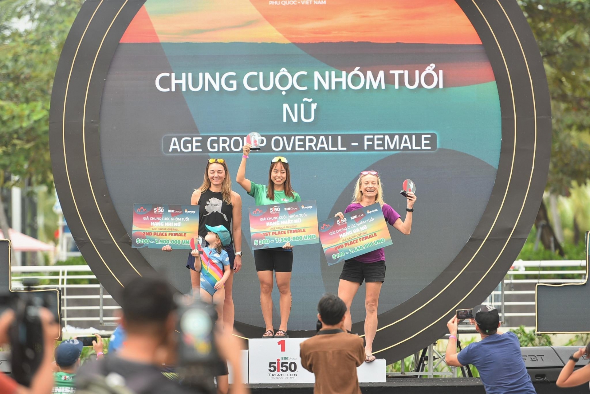 Những hình ảnh ấn tượng từ sự kiện 5150 Triathlon đầu tiên tại Việt Nam