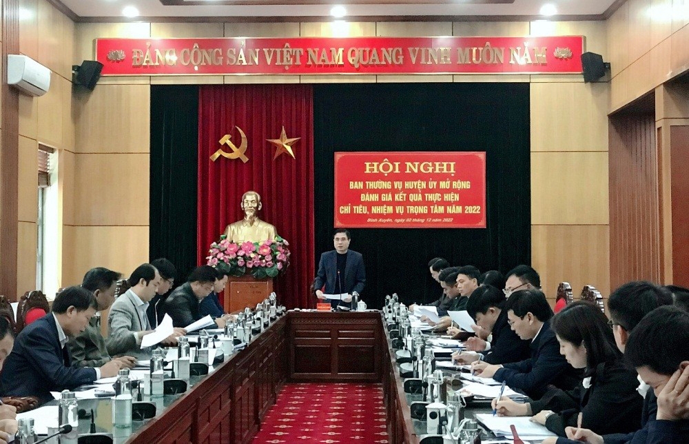 Bình Xuyên (Vĩnh Phúc): Quyết liệt thực hiện các nhiệm vụ chỉ tiêu trọng tâm năm 2022