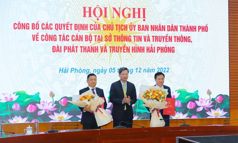 Hải Phòng: Điều động, bổ nhiệm Giám đốc Sở Thông tin và Truyền thông, Đài Phát thanh và Truyền hình