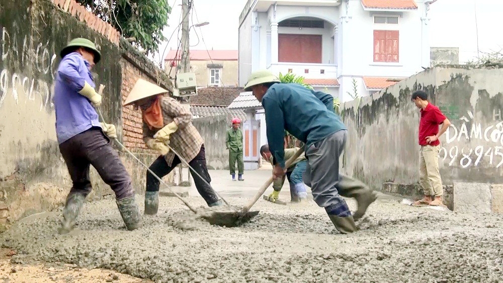 Bắc Giang: Hiến đất mở rộng đường – Điểm sáng trong xây dựng nông thôn mới tại huyện Yên Dũng