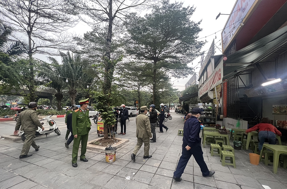 Vĩnh Phúc (Ba Đình): Ra quân đảm bảo trật tự đô thị, an toàn giao thông và vệ sinh môi trường, phòng chống cháy nổ dịp Tết 2023