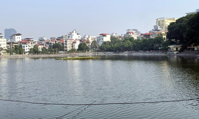 Hoàng Mai (Hà Nội): Cương quyết xử lý vi phạm đất đai, trật tự xây dựng tại khu vực Đầm Bông