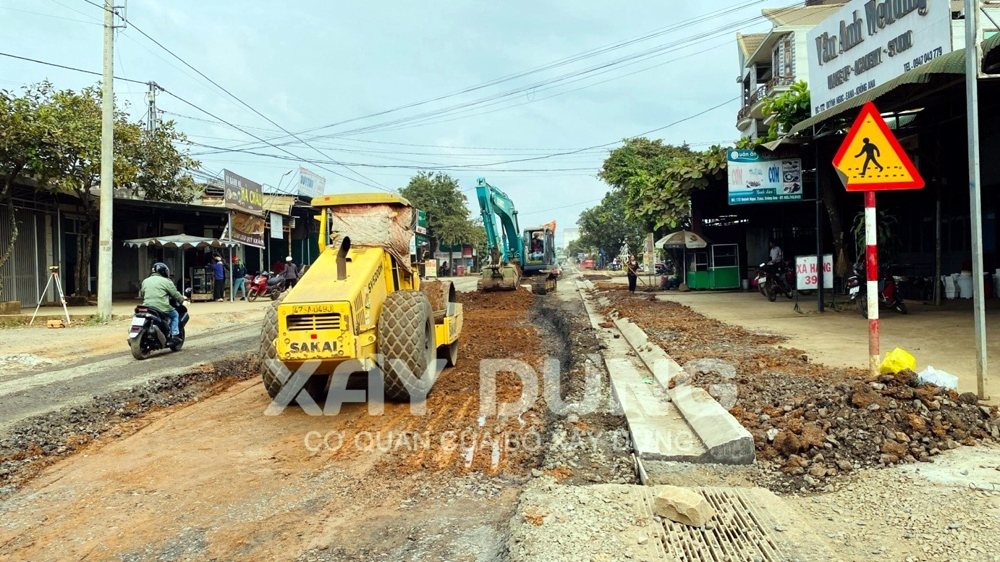 Đắk Lắk: Kịp thời khắc phục, đảm bảo ATGT tuyến Tỉnh lộ 2 sau phản ánh của Báo điện tử Xây dựng