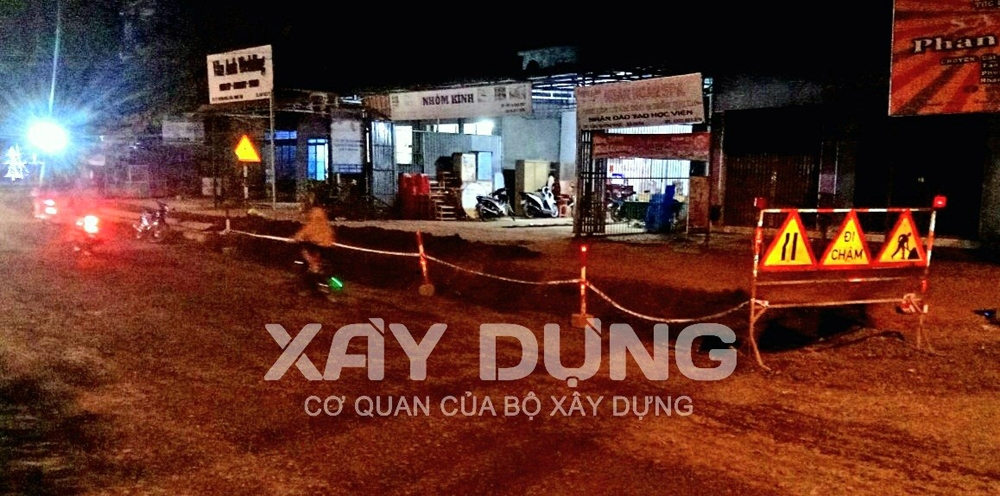 Đắk Lắk: Kịp thời khắc phục, đảm bảo ATGT tuyến Tỉnh lộ 2 sau phản ánh của Báo điện tử Xây dựng