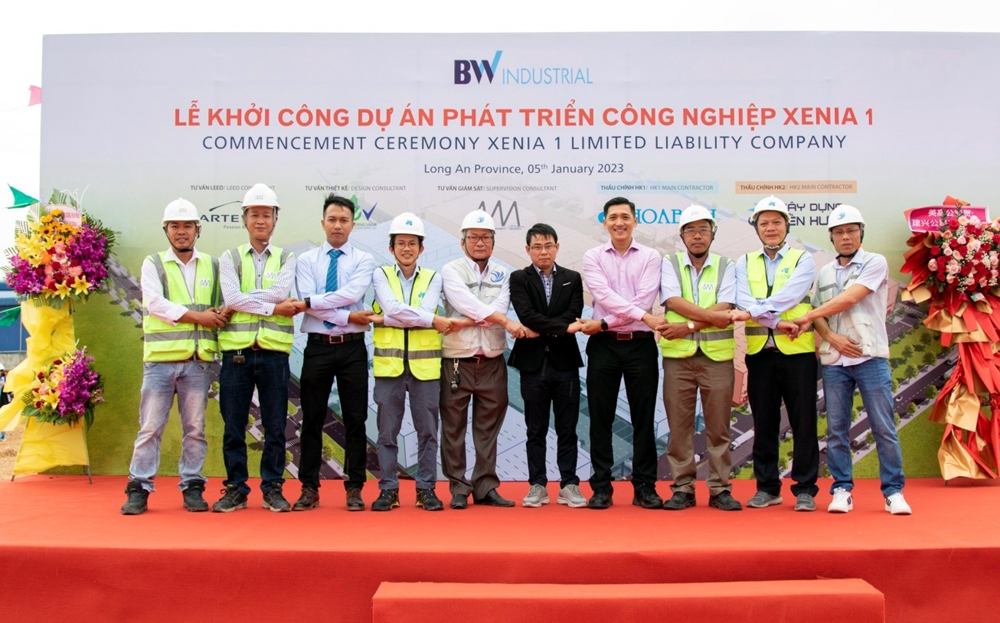 Tập đoàn Xây dựng Hòa Bình khởi công dự án đầu tiên của năm 2023