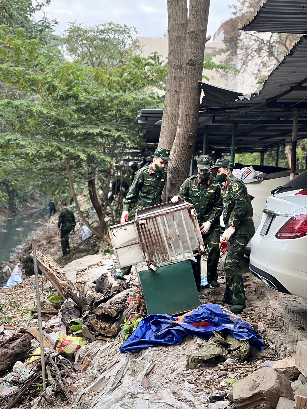 Vĩnh Phúc (Ba Đình): Ra quân tổng vệ sinh môi trường dịp Tết Nguyên đán 2023