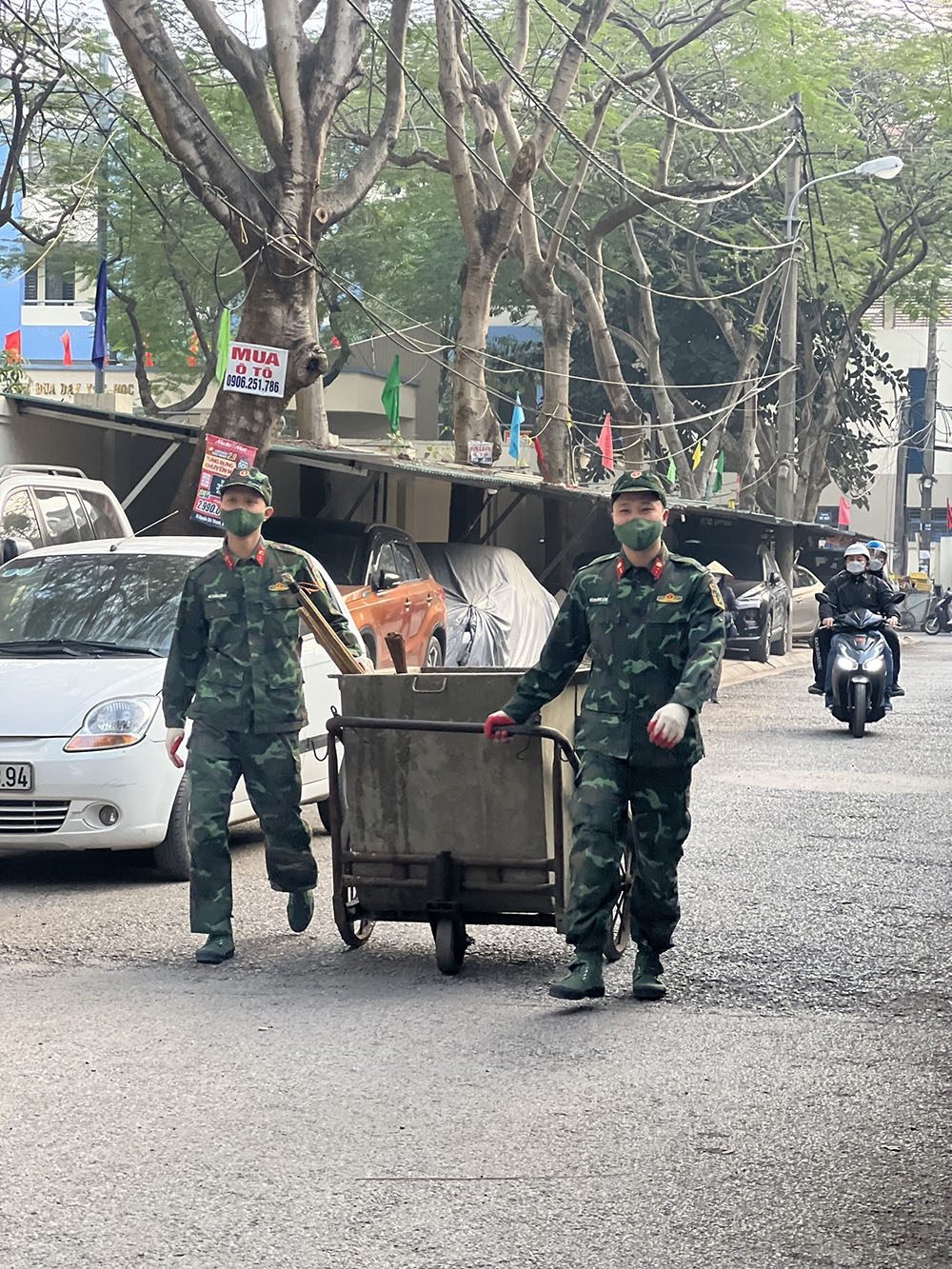 Vĩnh Phúc (Ba Đình): Ra quân tổng vệ sinh môi trường dịp Tết Nguyên đán 2023