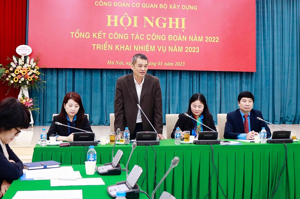 Công đoàn Cơ quan Bộ Xây dựng triển khai nhiệm vụ năm 2023