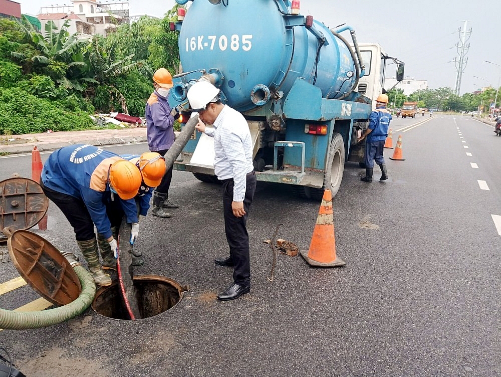 Công ty TNHH MTV Thoát nước Hải Phòng: Sẵn sàng phục vụ người dân đón Tết Quý Mão 2023