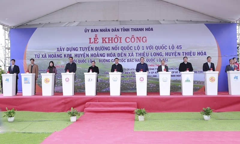 Thanh Hoá: Đầu xuân khởi công tuyến giao thông nghìn tỷ nối Quốc lộ 1A với Quốc lộ 45