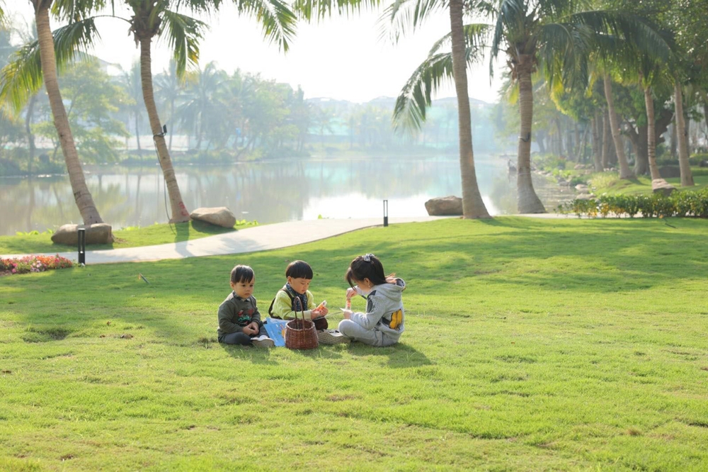 Ecopark đưa vào hoạt động cung đường dạo bộ đẹp nhất miền Bắc