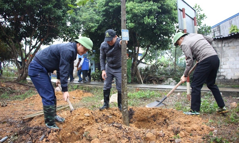 Đại Từ (Thái Nguyên): Ra quân thi đua cao điểm xây dựng huyện Nông thôn mới