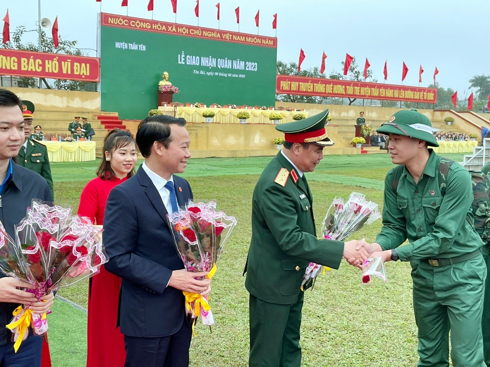 Yên Bái: Ngày hội lên đường nhập ngũ