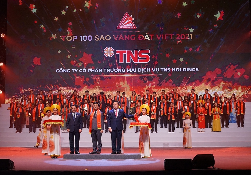 TNG Holdings Vietnam bội thu giải thưởng tại Sao Vàng Đất Việt 2021