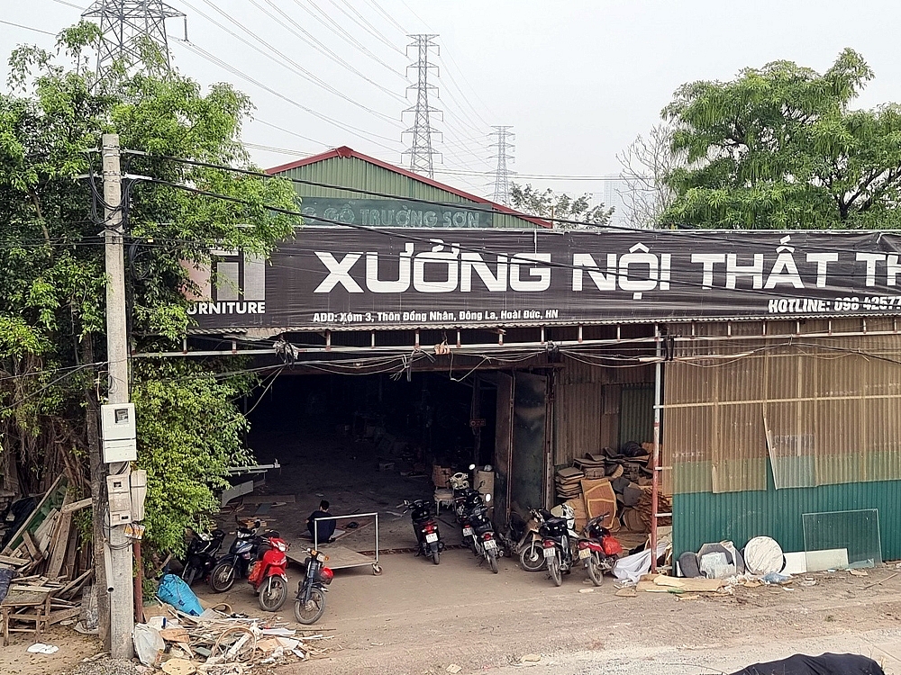 Hoài Đức (Hà Nội): Hàng loạt nhà xưởng xây dựng không phép trên địa bàn xã Đông La