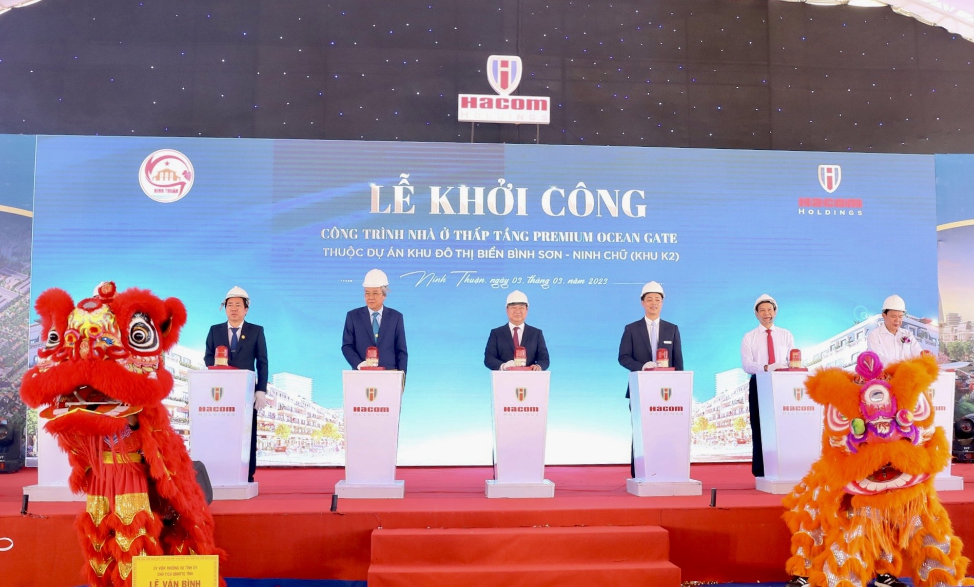 Ninh Thuận: Khởi công khu nhà ở thấp tầng Premium Ocean Gate