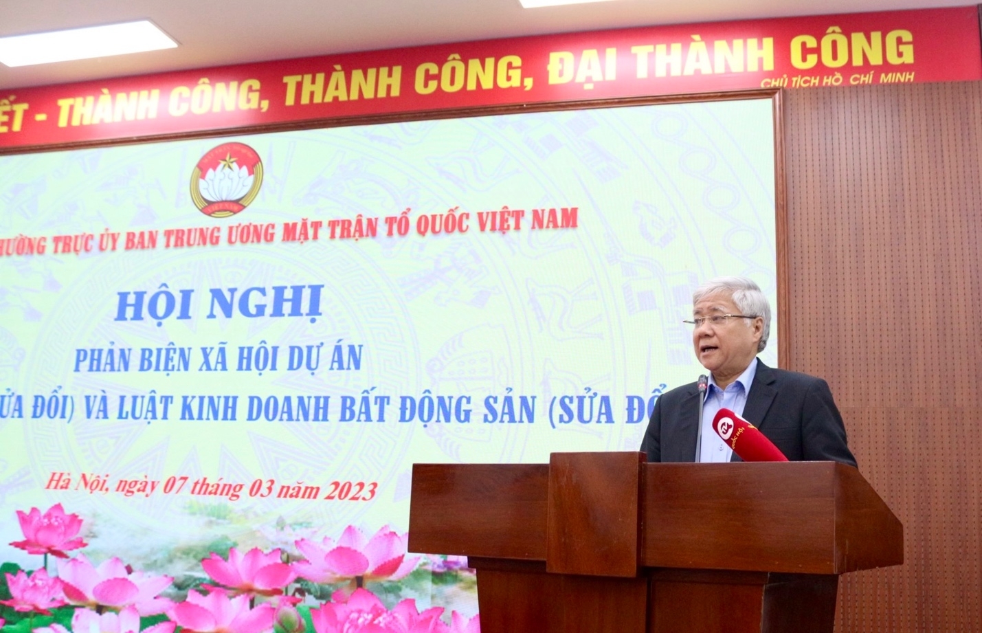 Tiếp tục sửa đổi Luật Nhà ở, Luật Kinh doanh bất động sản phù hợp với thực tiễn đặt ra