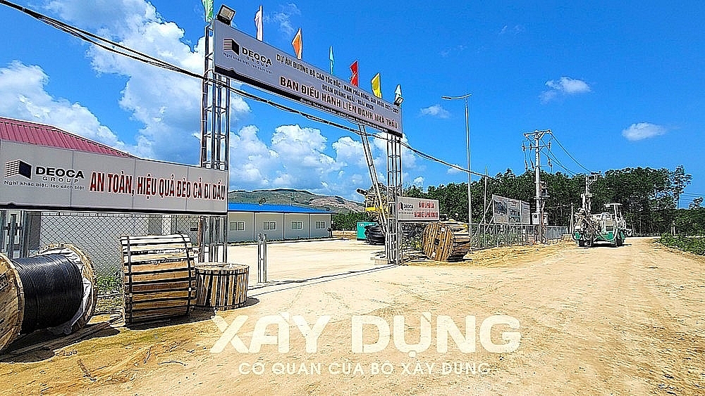 Công trường cao tốc Quảng Ngãi – Hoài Nhơn vắng lặng bất thường