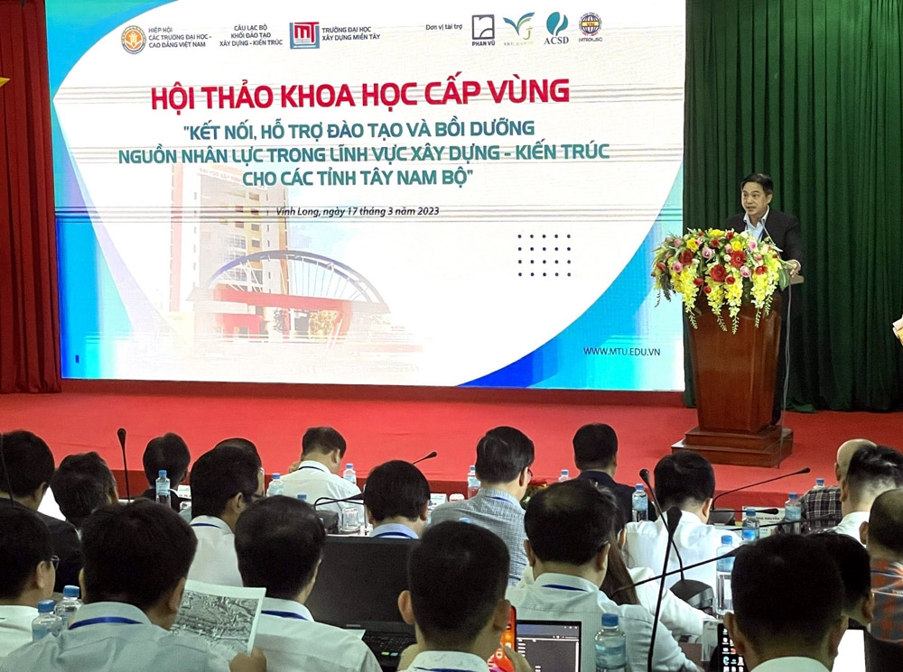 Tìm giải pháp đào tạo nguồn nhân lực chất lượng cao ngành Xây dựng - Kiến trúc tại Đồng bằng sông Cửu Long