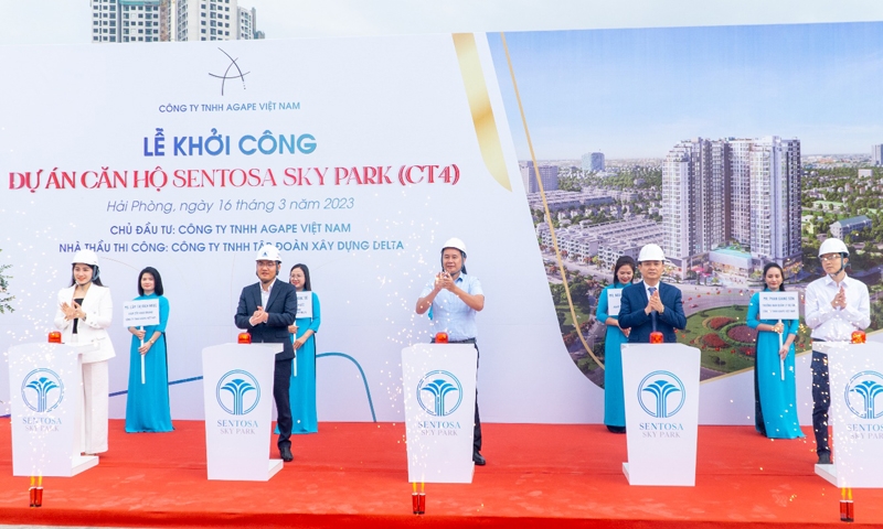 Delta Group động thổ dự án Sentosa Sky Hải Phòng