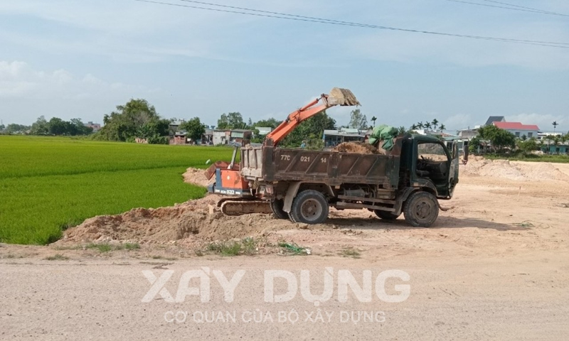 Bình Định: Kiểm điểm trách nhiệm vì dùng đất san lấp không đảm bảo tại dự án Khu dân cư vị trí số 7