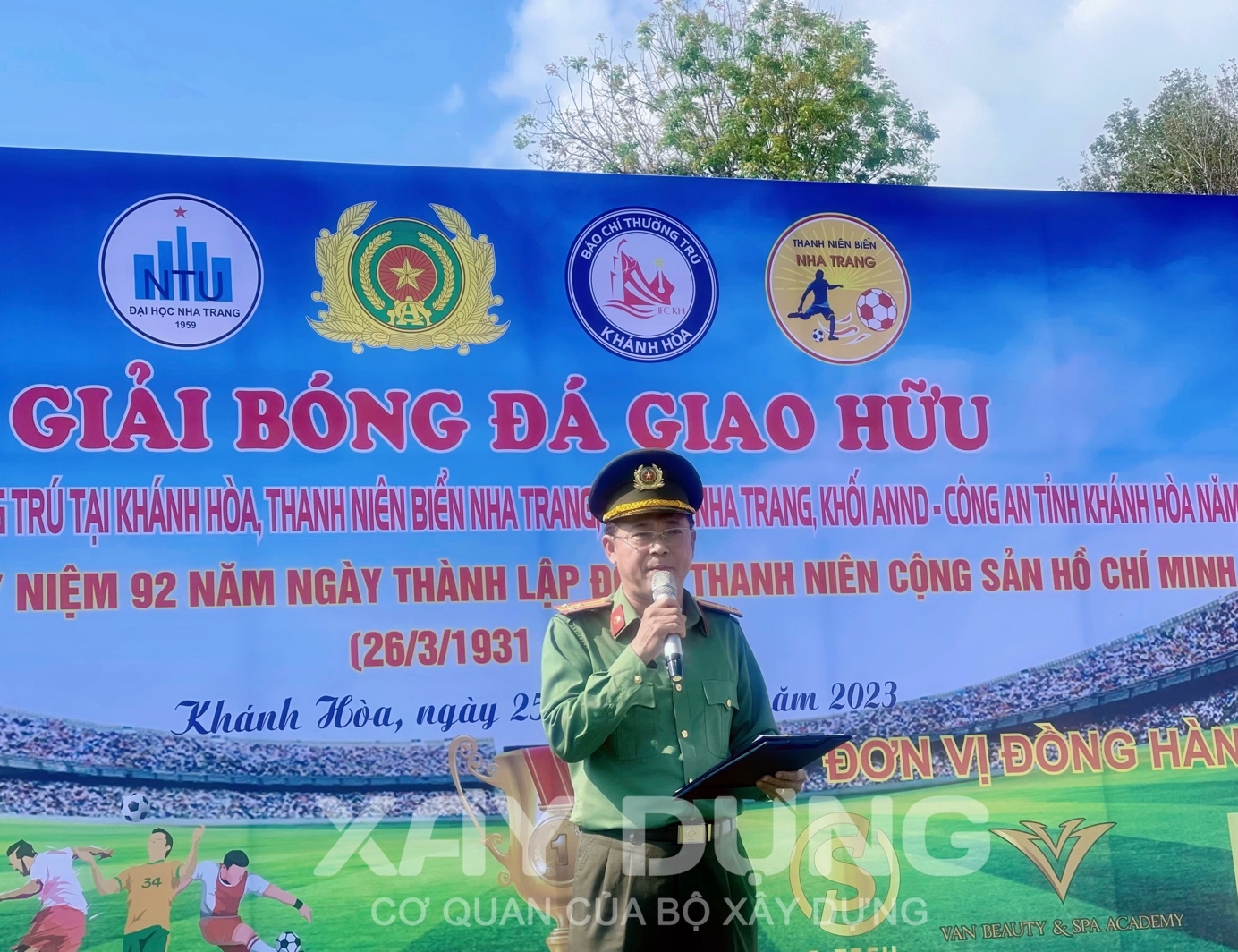 Khánh Hòa: Khai mạc giải bóng đá giao hữu chào mừng ngày thành lập Đoàn