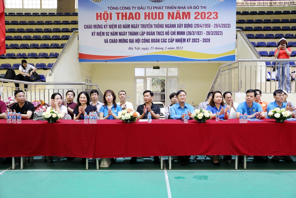 Sôi nổi Hội thao Tổng Công ty HUD năm 2023