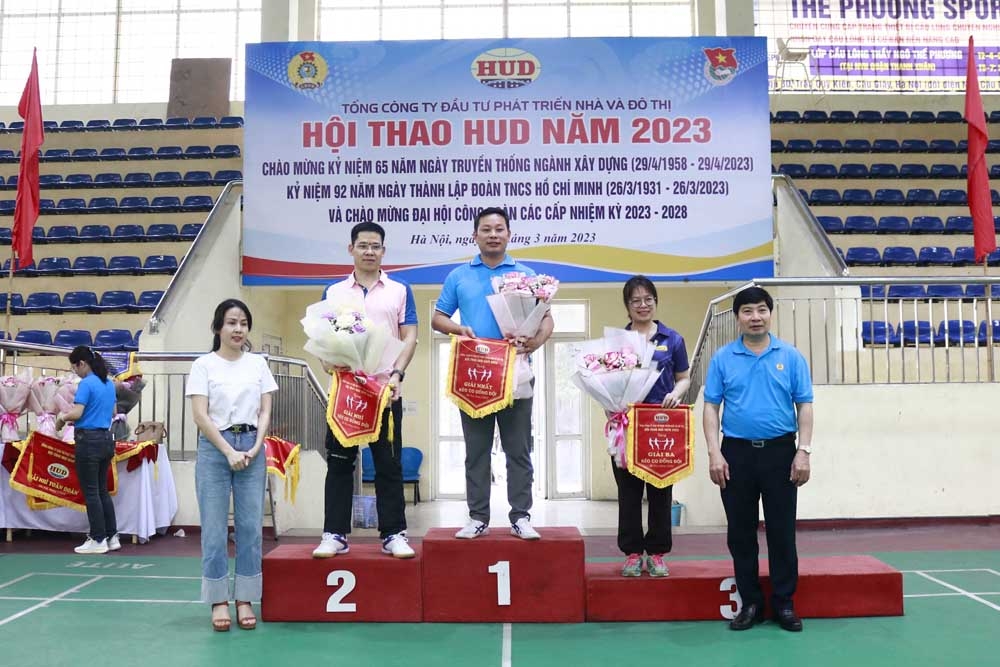 Sôi nổi Hội thao Tổng Công ty HUD năm 2023