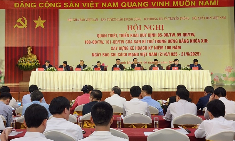 Thanh Hóa: Hội nghị quán triệt, triển khai các quy định của Ban Bí thư Trung ương Đảng khóa XIII