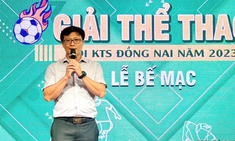 Hội Kiến trúc sư Đồng Nai: Bế mạc Giải thể thao chào mừng 75 năm Ngày thành lập Hội Kiến trúc sư Việt Nam