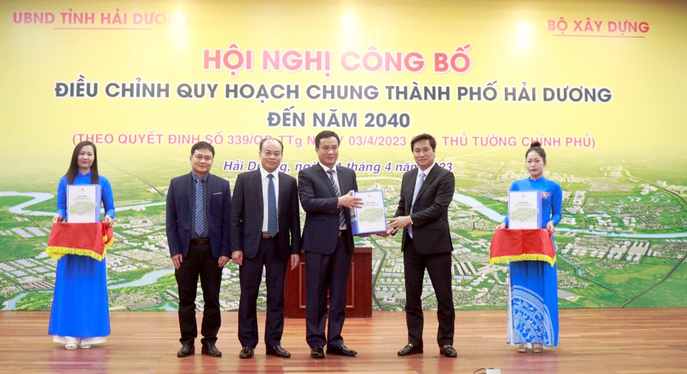 Công bố Điều chỉnh quy hoạch chung thành phố Hải Dương đến năm 2040