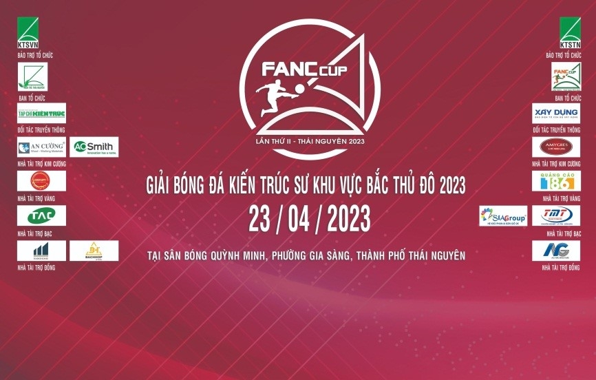 Hội Kiến trúc sư Thái Nguyên tổ chức Giải bóng đá kiến trúc sư khu vực Bắc Thủ đô 2023