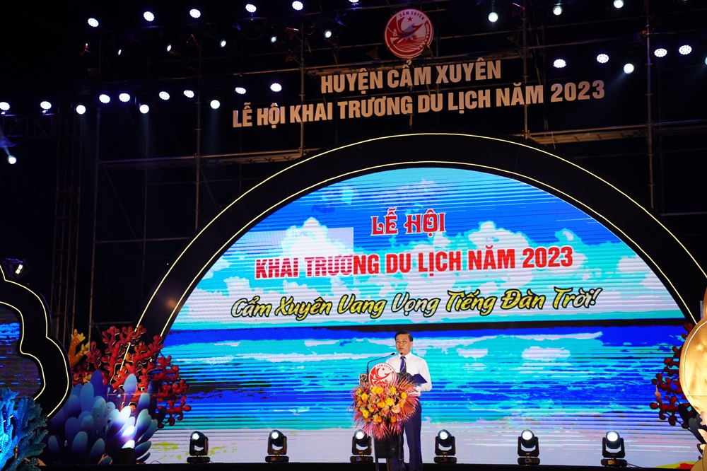 Hà Tĩnh: Ấn tượng đêm khai hội du lịch Cẩm Xuyên năm 2023