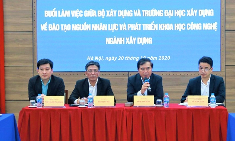 Đại học Xây dựng Hà Nội: Chủ lực trong công tác đào tạo nguồn nhân lực ngành Xây dựng