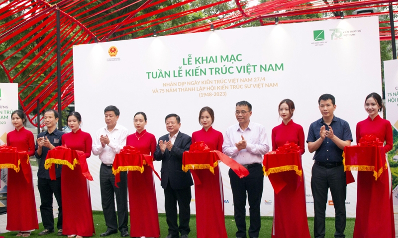 Khai mạc Tuần lễ Kiến trúc Việt Nam