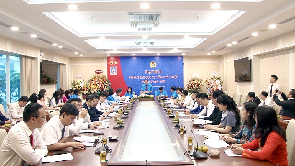 Cục Hạ tầng kỹ thuật tổ chức thành công Đại hội Công đoàn nhiệm kỳ 2023-2028