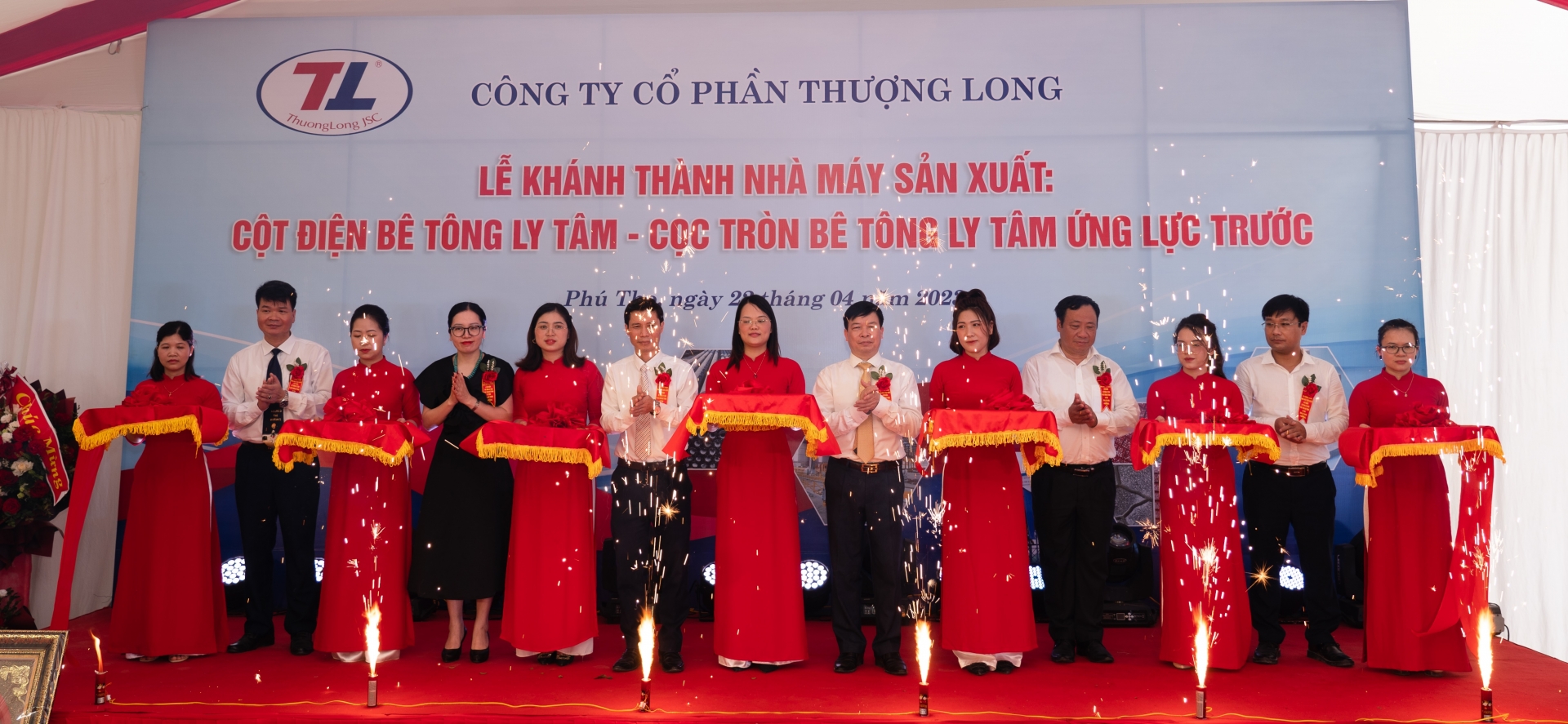 Công ty CP Thượng Long: Khánh thành nhà máy sản xuất cấu kiện tại Phú Thọ