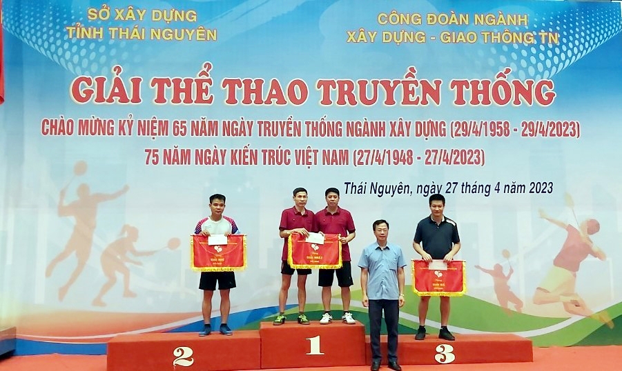 Thái Nguyên: Hơn 100 vận động viên tham gia Giải thể thao kỷ niệm ngày truyền thống ngành Xây dựng