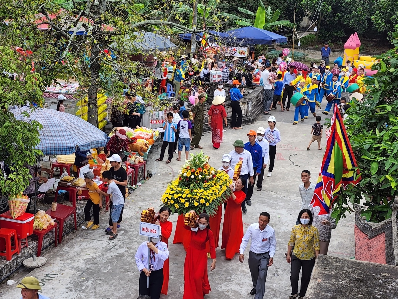 Giao Thuỷ (Nam Định): Tưng bừng lễ hội truyền thống đình, chùa Duyên Thọ xã Giao Nhân