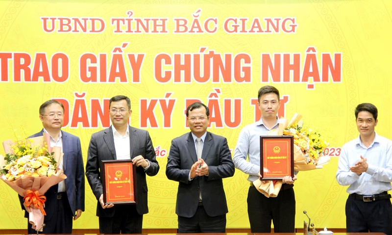 Thêm 2 dự án “khủng” đầu tư vào Bắc Giang