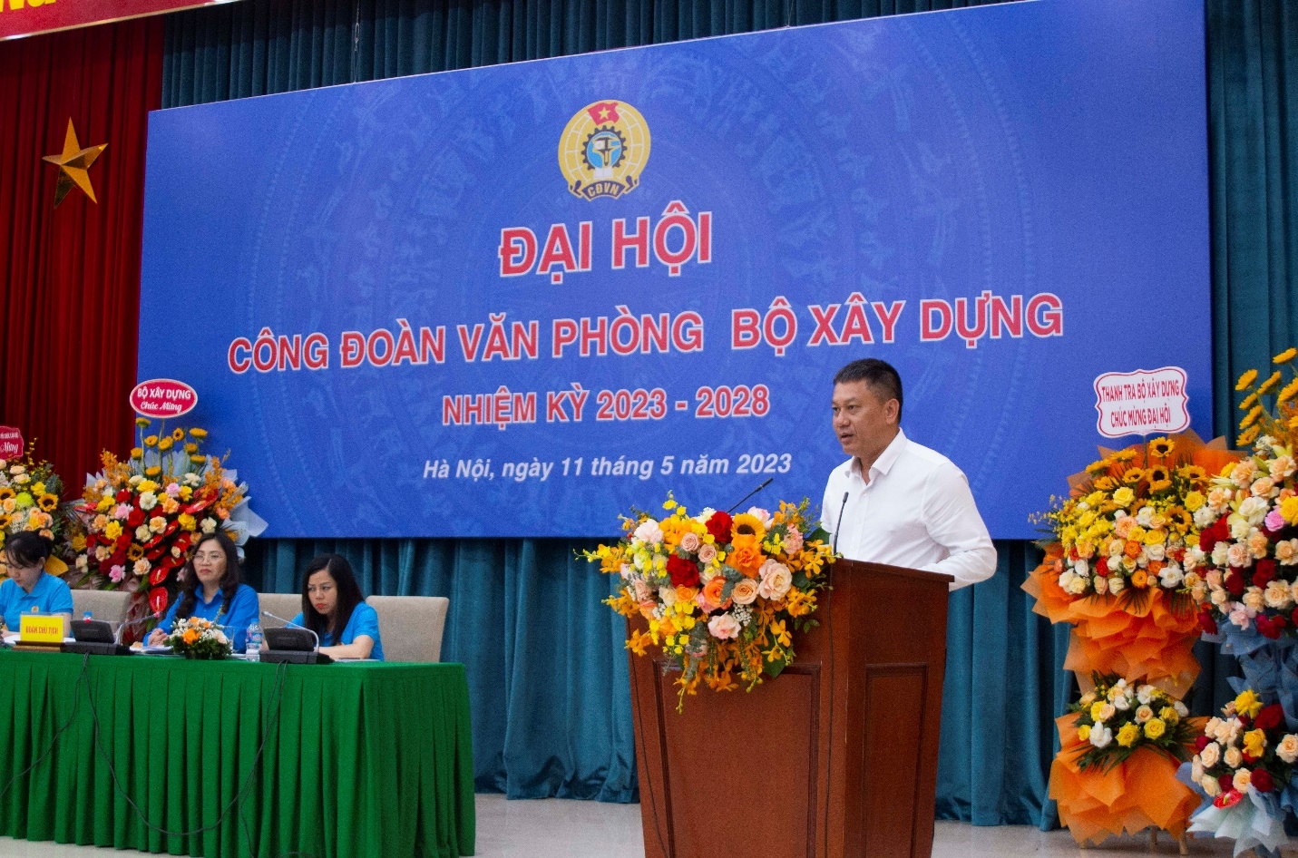 Văn phòng Bộ Xây dựng tổ chức thành công Đại hội Công đoàn nhiệm kỳ 2023 - 2028