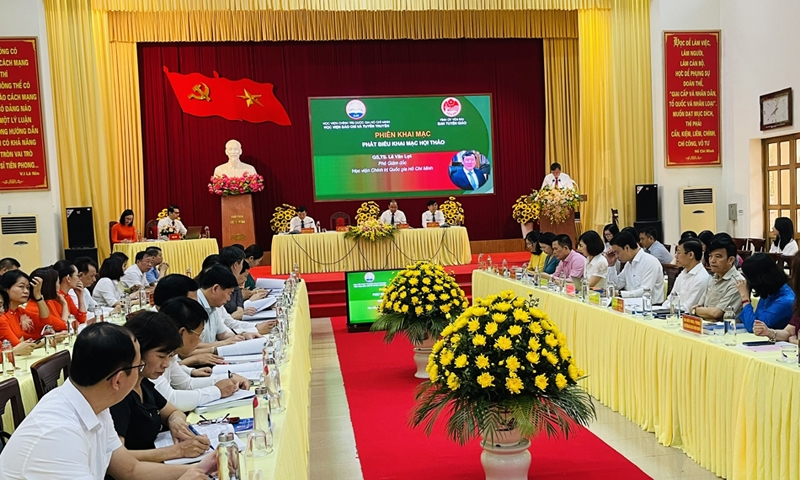 Hội thảo khoa học “Phát huy vai trò của báo chí truyền thông trong xây dựng Đảng về đạo đức”