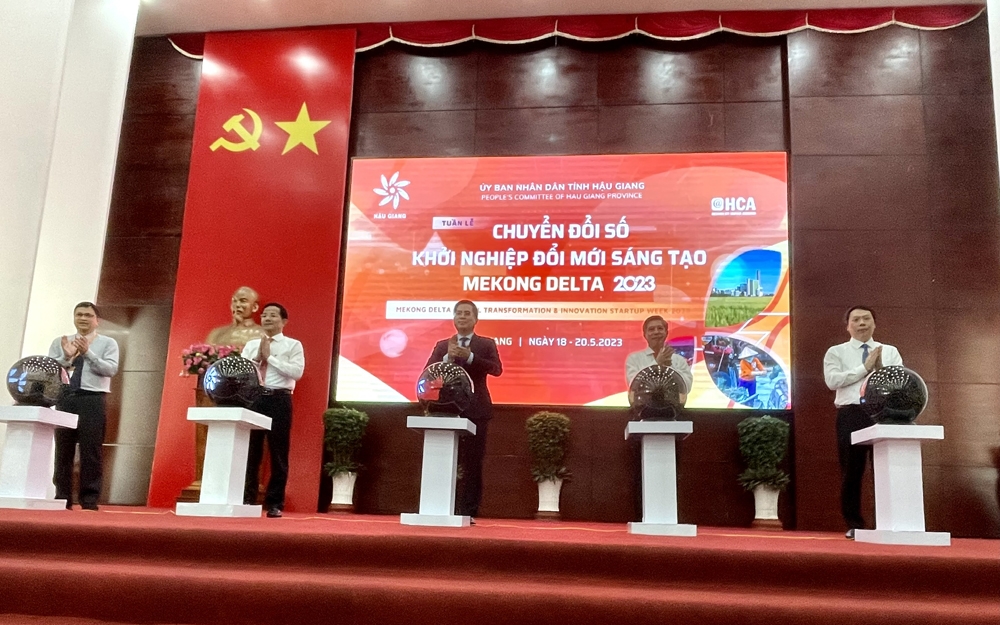 Hậu Giang: Khai mạc Tuần lễ chuyển đổi số và Khởi nghiệp đổi mới sáng tạo Mekong Delta 2023