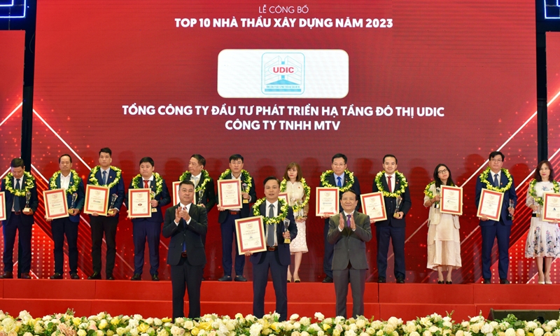 UDIC được vinh danh TOP 10 VNR năm 2023