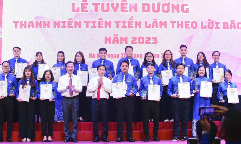 Tuyên dương 75 Thanh niên tiên tiến làm theo lời Bác năm 2023