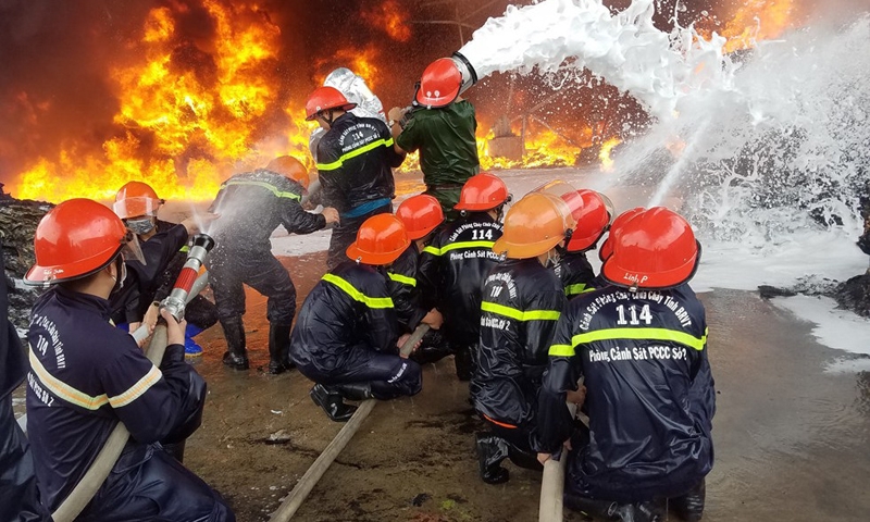 Bộ Công an đang đề nghị xây dựng dự án Luật Phòng cháy, chữa cháy và cứu nạn, cứu hộ