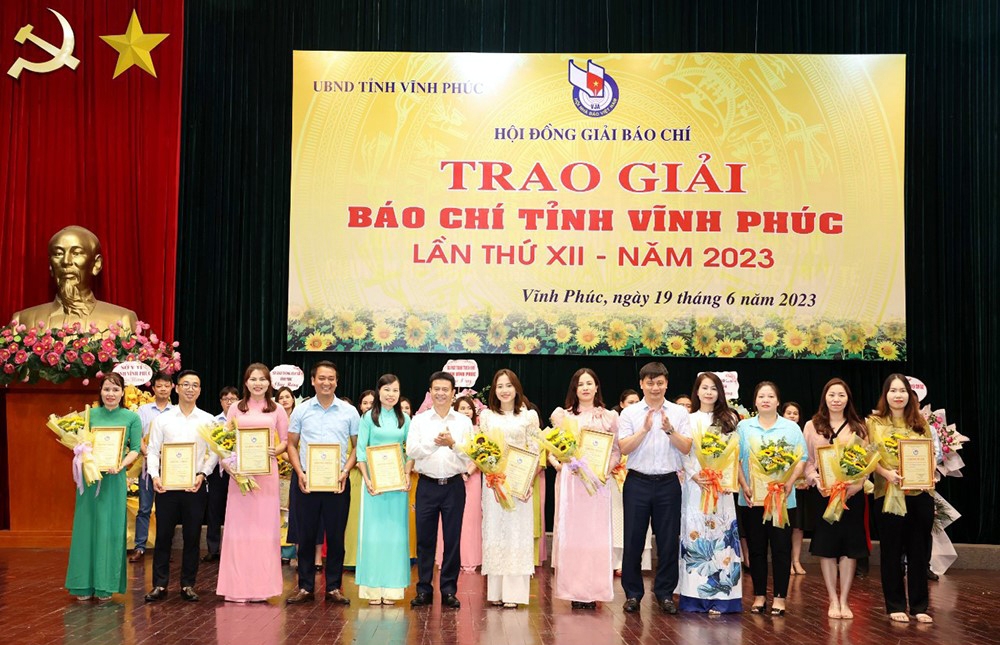 Vĩnh Phúc: 35 tác phẩm xuất sắc được trao Giải báo chí tỉnh năm 2023