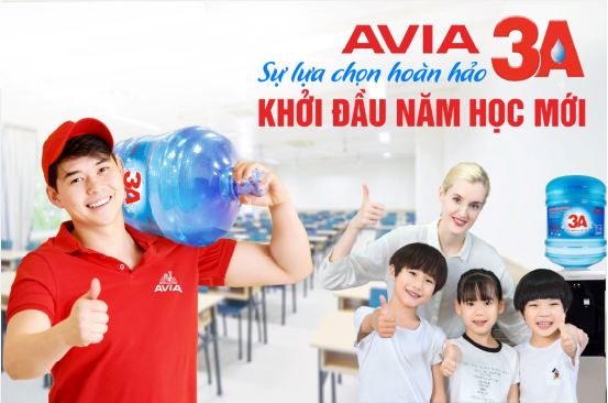 Nước AVIA 3A - Thương hiệu uy tín vì sức khỏe người dùng