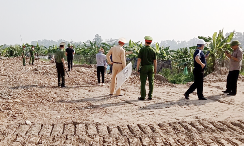 Công an huyện Bình Xuyên (Vĩnh Phúc): Bảo đảm an ninh trật tự phục vụ công tác giải phóng mặt bằng