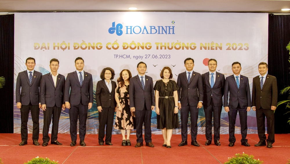 Đại hội đồng cổ đông 2023: Hòa Bình tập trung tái cấu trúc toàn diện, đặt mục tiêu 2023 doanh thu 12.500 tỷ đồng